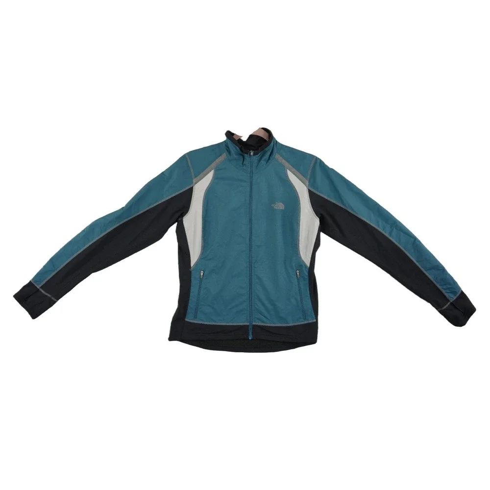 The North Face Flight Series Jacket Women's Size Medium Teal Black  Coat